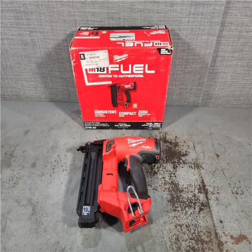 HOUSTON LOCATION - AS-IS Milwaukee M18 Fuel 18V Brushless 18-Gauge Brad Nailer 2746-20 (Bare Tool)