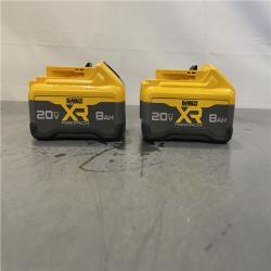 AS-IS - DEWALT 20V MAX XR Lithium-Ion 8.0 Ah Battery Pack (2-Pack)