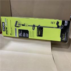 New - RYOBI 40V HP Brushless 16 in. Cordless Carbon Fiber Shaft Attachment Capable String Trimmer with 4.0 Ah Battery and Charger