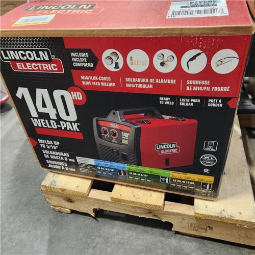 Dallas Location - As-Is Lincoln Electric Weld-Pak 140 Amp MIG Welder