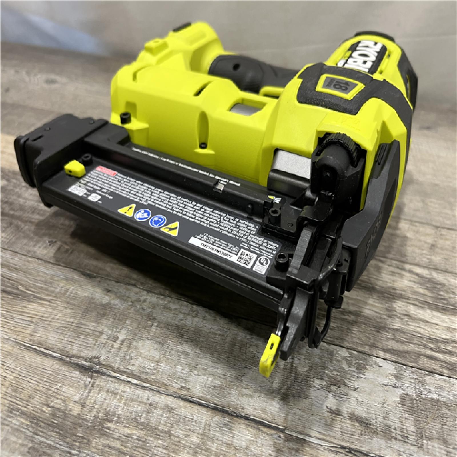 AS-IS RYOBI ONE+ HP 18V 18-Gauge Brushless Cordless AirStrike Brad Nailer (Tool Only)