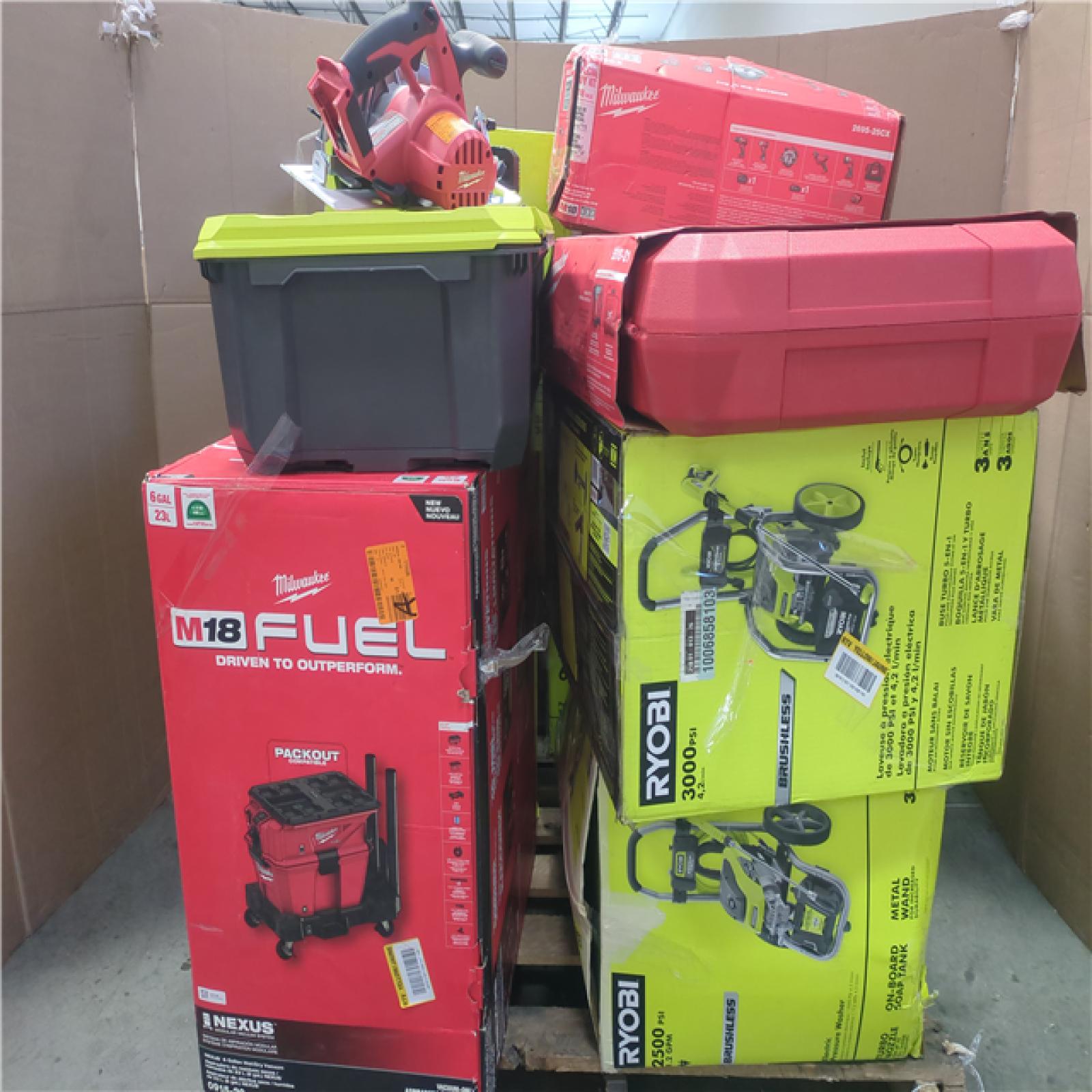 CALIFORNIA AS-IS TOOL PALLET