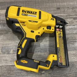 AS-IS DEWALT 20V MAX XR Lithium-Ion Cordless 18-Gauge Narrow Crown Stapler Kit