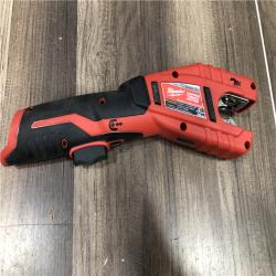 AS-IS Milwaukee M12 12V Lithium-Ion Cordless Copper Tubing Cutter (Tool-Only)
