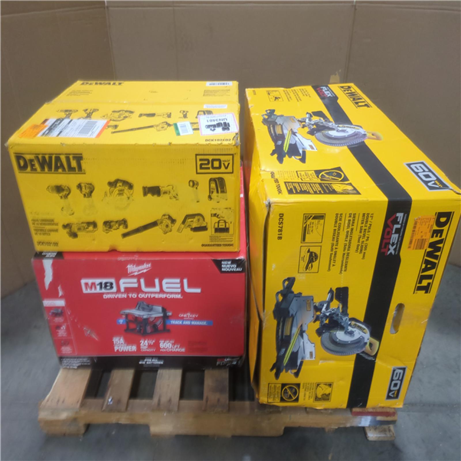 CALIFORNIA AS-IS TOOL PALLET