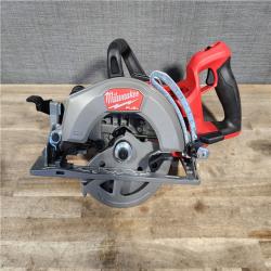 HOUSTON LOCATION - AS-IS (APPEARS LIKE NEW) MILWAUKEE 7-1/4 REAR HANDLE CIRCULAR SAW (TOOL ONLY)