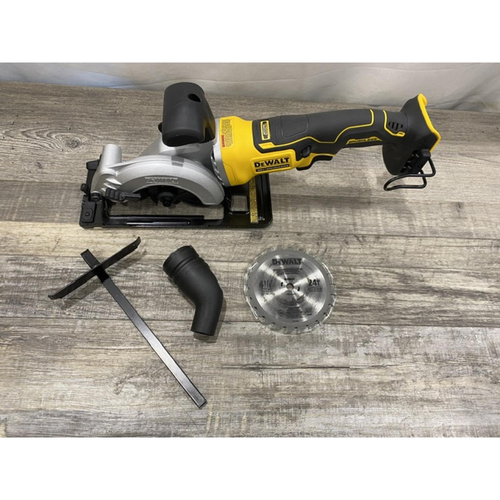 AS-IS DEWALT ATOMIC 20V MAX Cordless Brushless 4-1/2 in. Circular Saw (Tool Only)