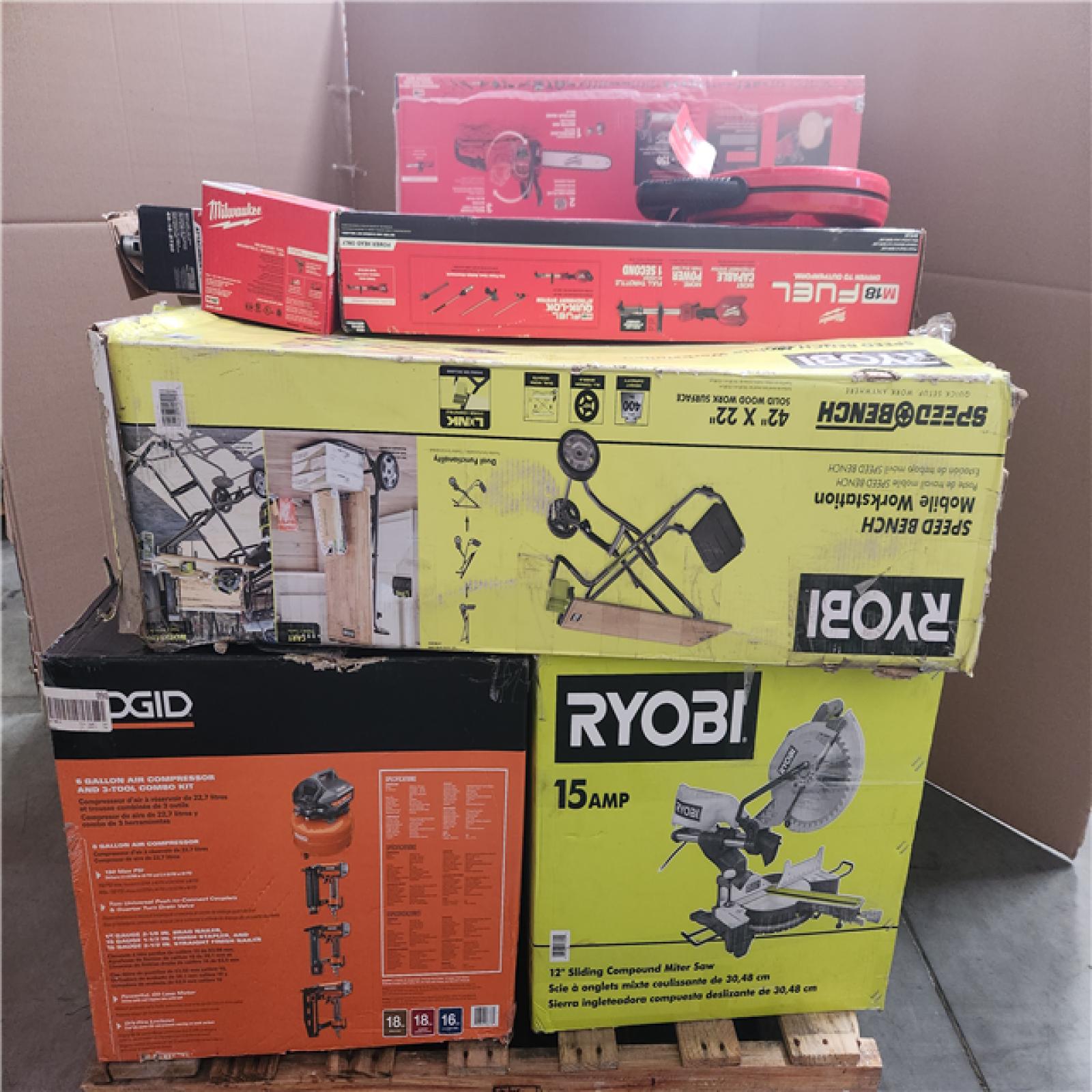 CALIFORNIA AS-IS TOOL PALLET