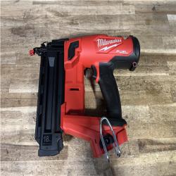 Houston Location AS-IS Milwaukee FUEL 18-Volt Lithium-Ion Brushless Cordless Gen II 18-Gauge Brad Nailer (Tool-Only)