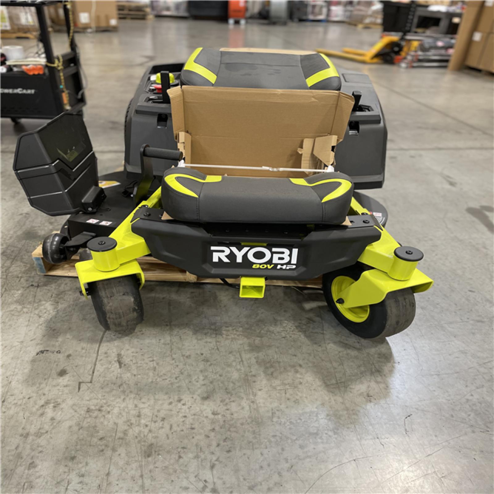 DALLAS LOCATION- RYOBI ZR3 80V HP Brushless 42 in. Electric Cordless ZTR Mower