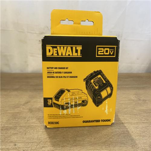 NEW! DEWALT 20V MAX Lithium-Ion 3.0Ah Battery with 12V to 20V MAX Charger