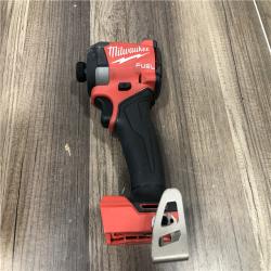 AS-IS Milwaukee  FUEL 18V Lithium-Ion Brushless Cordless 1/4 in. Hex Impact Driver (Tool-Only)