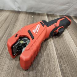 AS-IS- Milwaukee M12 12V Lithium-Ion Cordless Copper Tubing Cutter (Tool-Only)