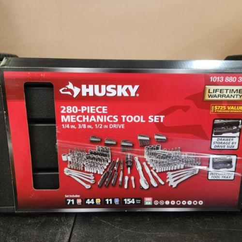 Phoenix NEW Husky 280-Piece SAE/Metric Mechanics Tool Set with Tool Box