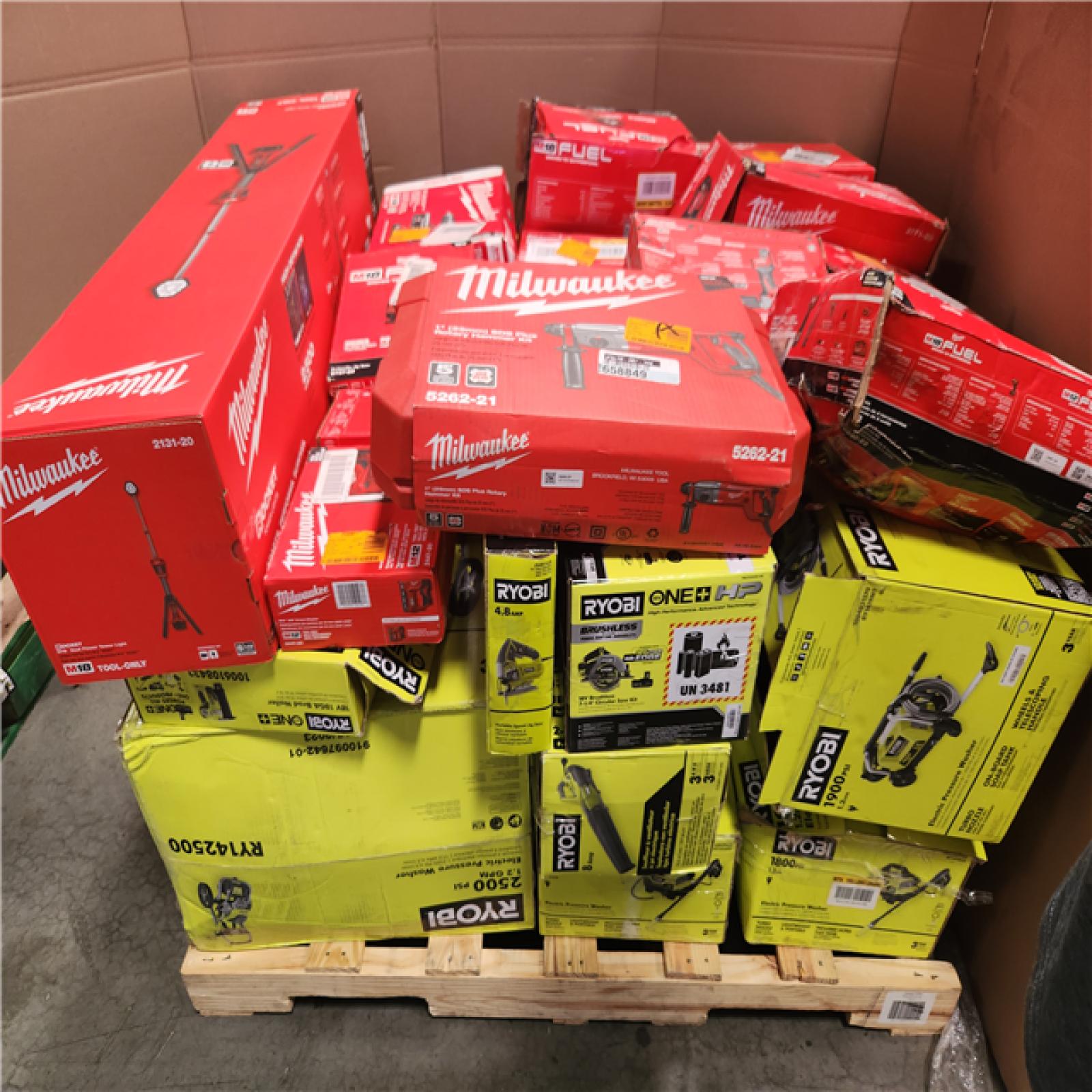 CALIFORNIA AS-IS TOOL PALLET
