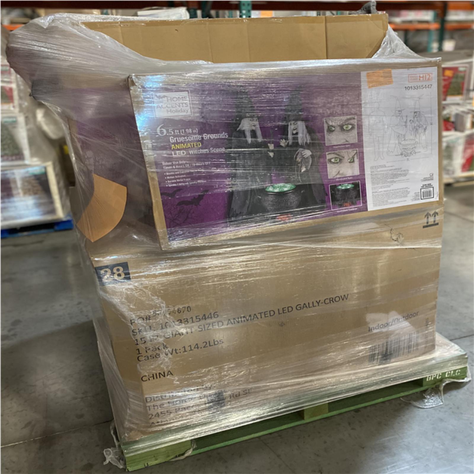 DALLAS LOCATION- MIXED BULLSEYE HALLOWEN PALLET