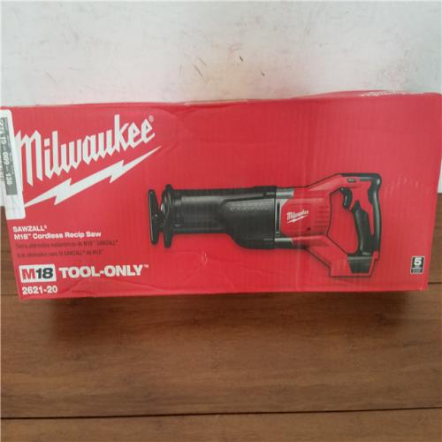 California NEW Milwaukee Sawzall M18 Cordless Recip Saw (Tool Only)
