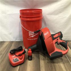 AS-IS Milwaukee 12-V Lithium-Ion Cordless Drain Snake Auger Kit