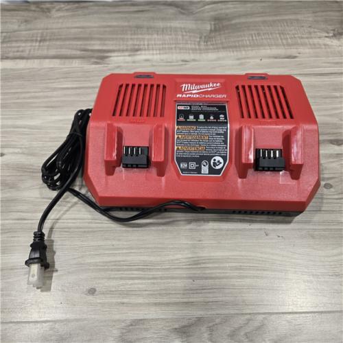 LIKE NEW! - Milwaukee M18 18-Volt Lithium-Ion Dual Bay Rapid Battery Charger