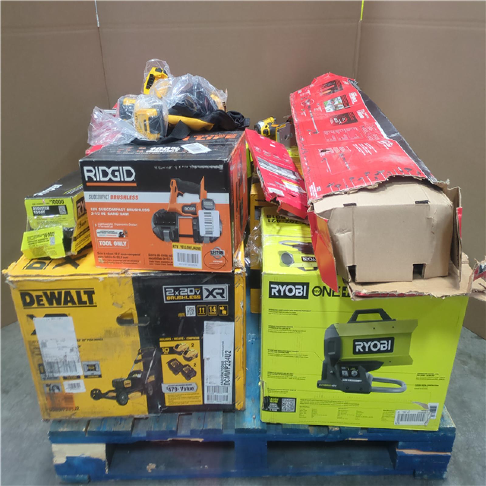 CALIFORNIA AS-IS TOOL PALLET
