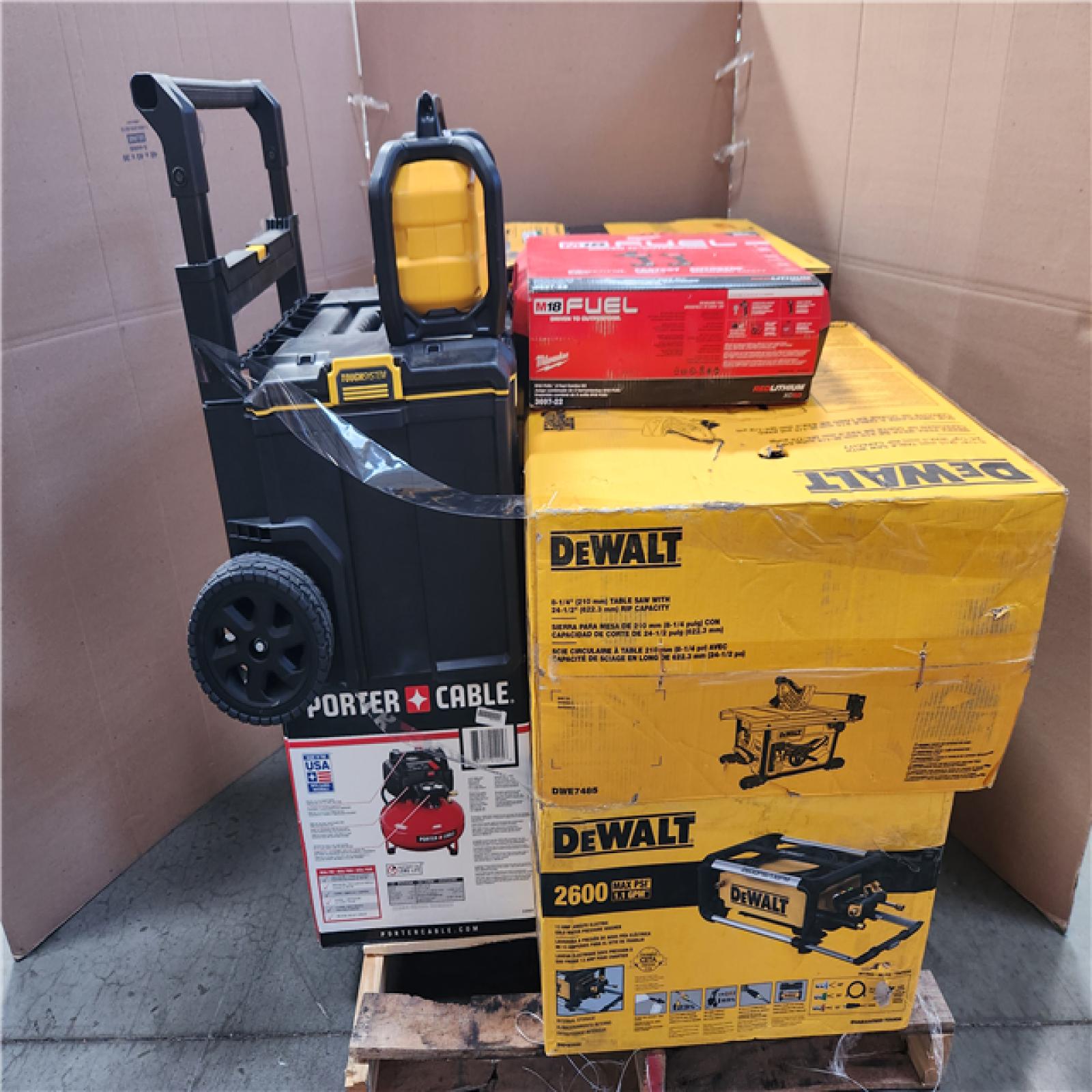 CALIFORNIA AS-IS TOOL PALLET