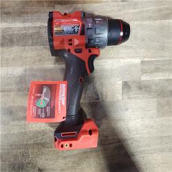 HOUSTON LOCATION - AS-IS (APPEARS LIKE NEW) Milwaukee 2904-22 Hammer Drill Driver Kit with Batteries  Charger & Tool Case  Red