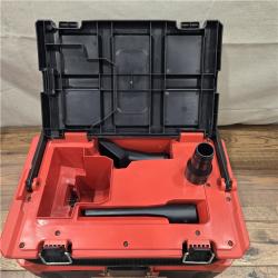 AS-IS MILWAUKEE M18 FUEL PACKOUT 18-Volt Lithium-Ion Cordless 2.5 Gal. Wet/Dry Vacuum (Vacuum-Only)