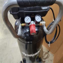 HOUSTON LOCATION - AS-IS Husky 20 Gal. 200 PSI Oil Free Portable Vertical Electric Air Compressor