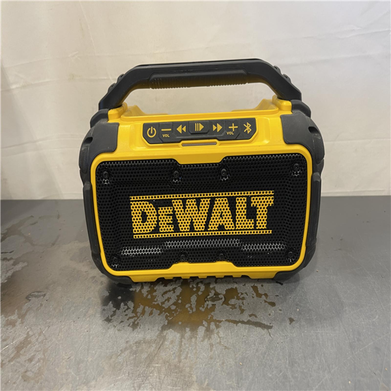 AS-IS - DEWALT 20V MAX Cordless Bluetooth Speaker