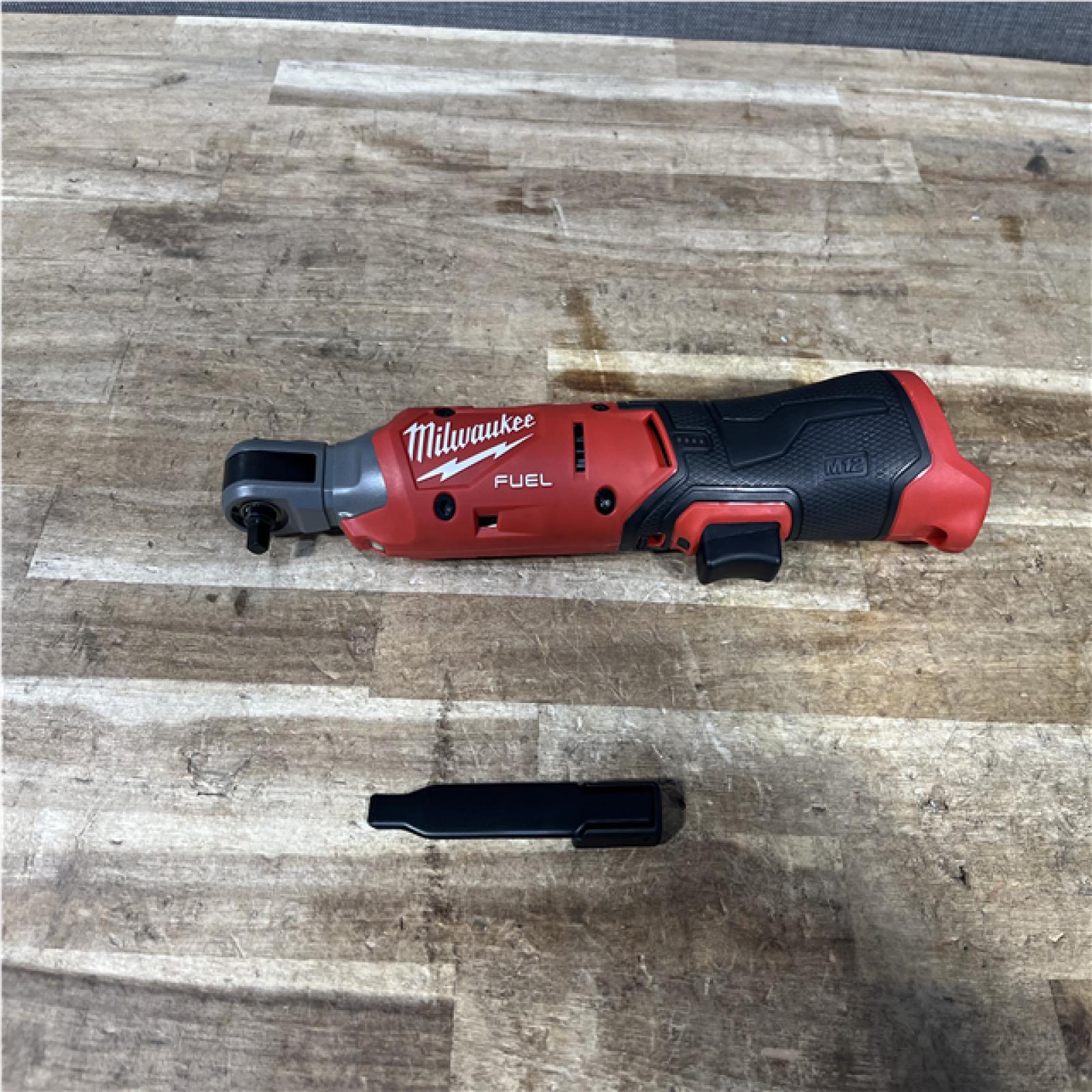 Houston Location AS-IS Milwaukee Ratchet Wrenches for Milwaukee 3050-20 M12 FUEL 12V Extended Reach Box Ratchet - Bare Tool