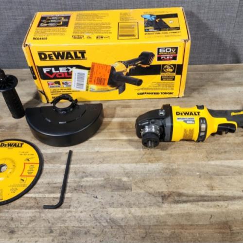HOUSTON LOCATION - AS-IS DEWALT FLEXVOLT 60V Cordless 7 in. Angle Grinder (Tool-Only)