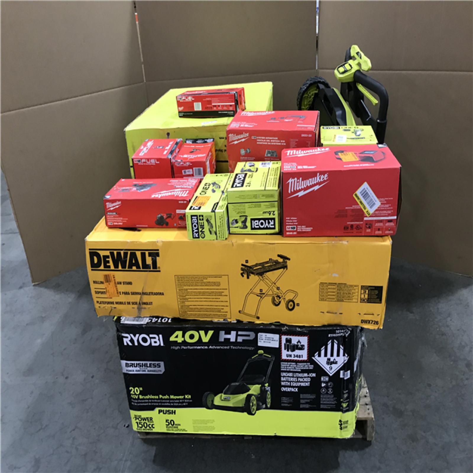 CALIFORNIA AS-IS TOOL PALLET