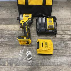 AS-IS DEWALT Atomic 20V Max Lithium-Ion Brushless Cordless Compact 1/4 in. Impact Driver Kit