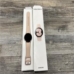 AS-IS Samsung Galaxy Watch4 40mm GPS Smart Watch, Pink Gold