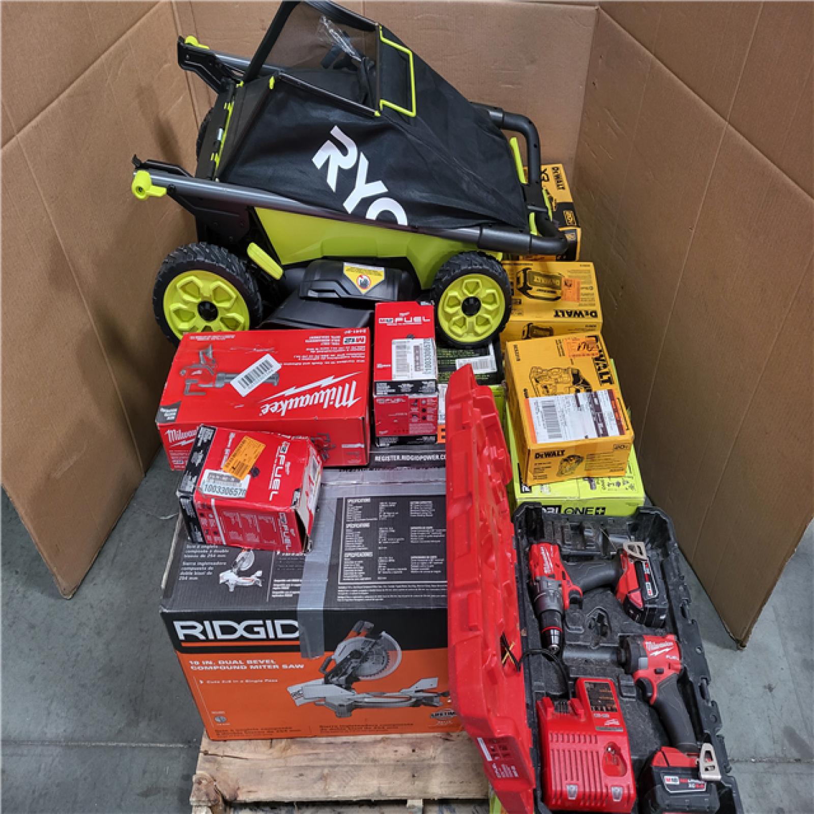 CALIFORNIA AS-IS TOOL PALLET