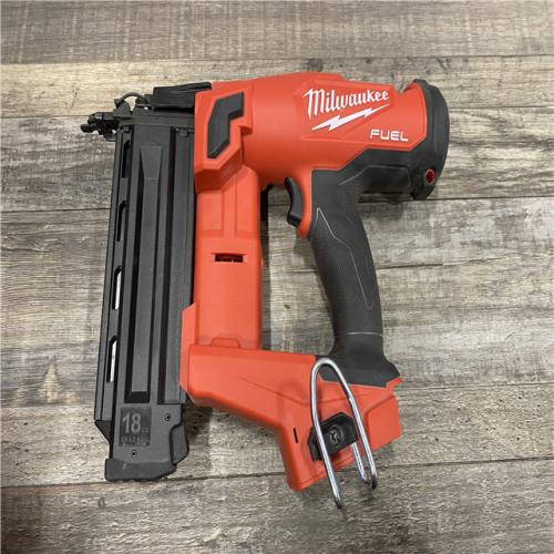 AS-IS Milwaukee FUEL 18-Volt Lithium-Ion Brushless Cordless Gen II 18-Gauge Brad Nailer (Tool-Only)