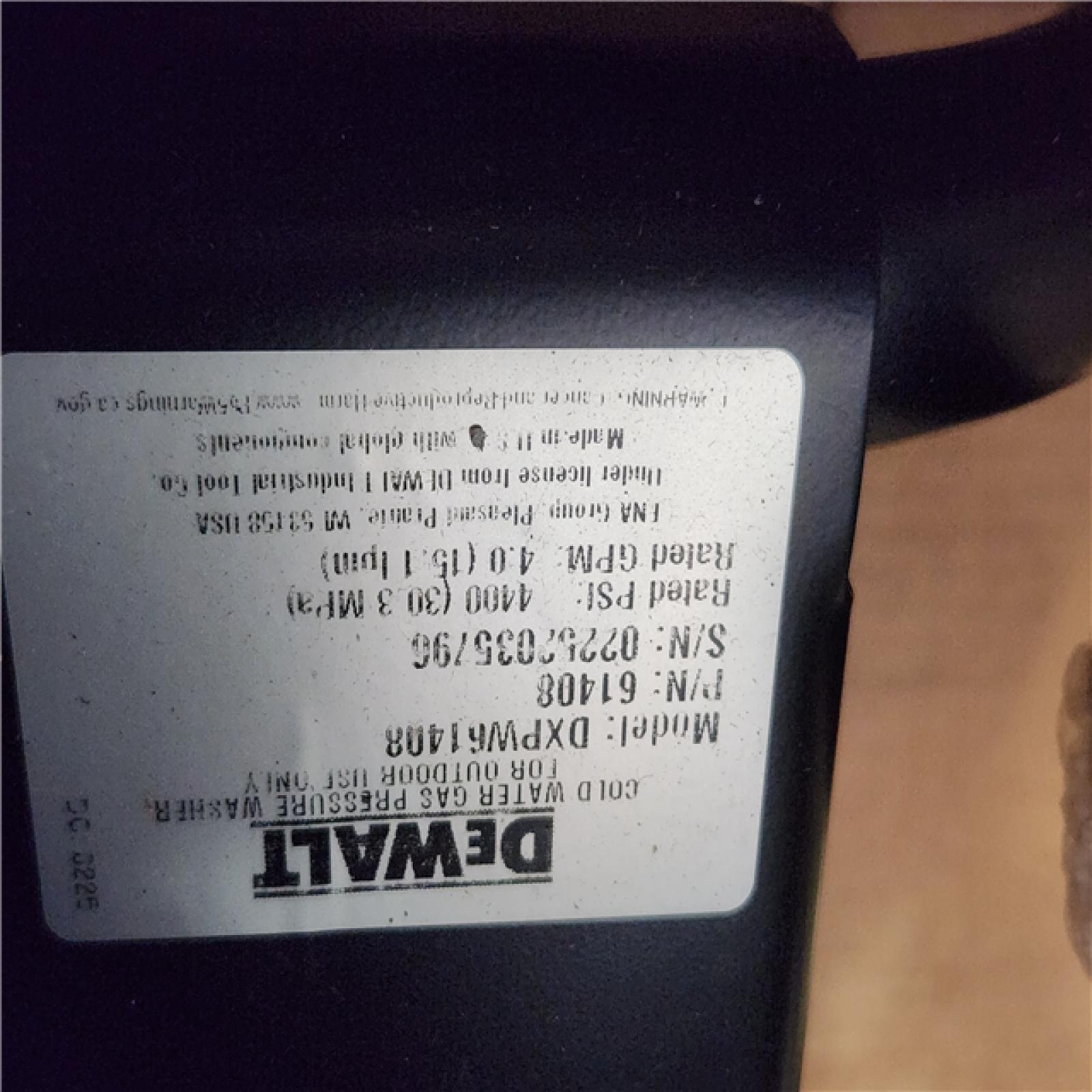 Phoenix NEW DEWALT 4400 PSI 4.0 GPM Gas Pressure Washer with 420cc Engine  Triplex Pump  Commercial Cold Water Power Washer