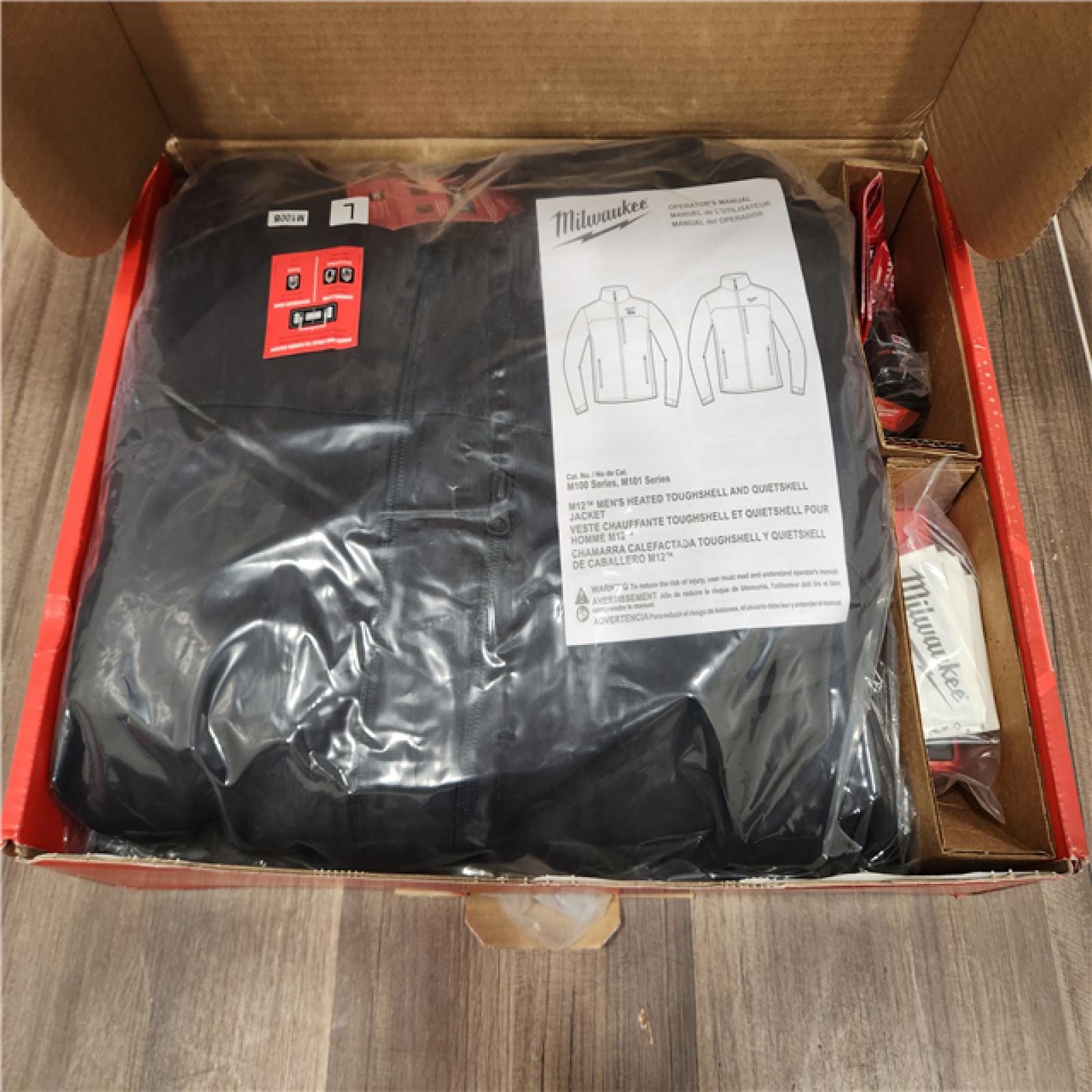 AS-IS- Milwaukee Men's M12 Heated TOUGHSHELL Jacket