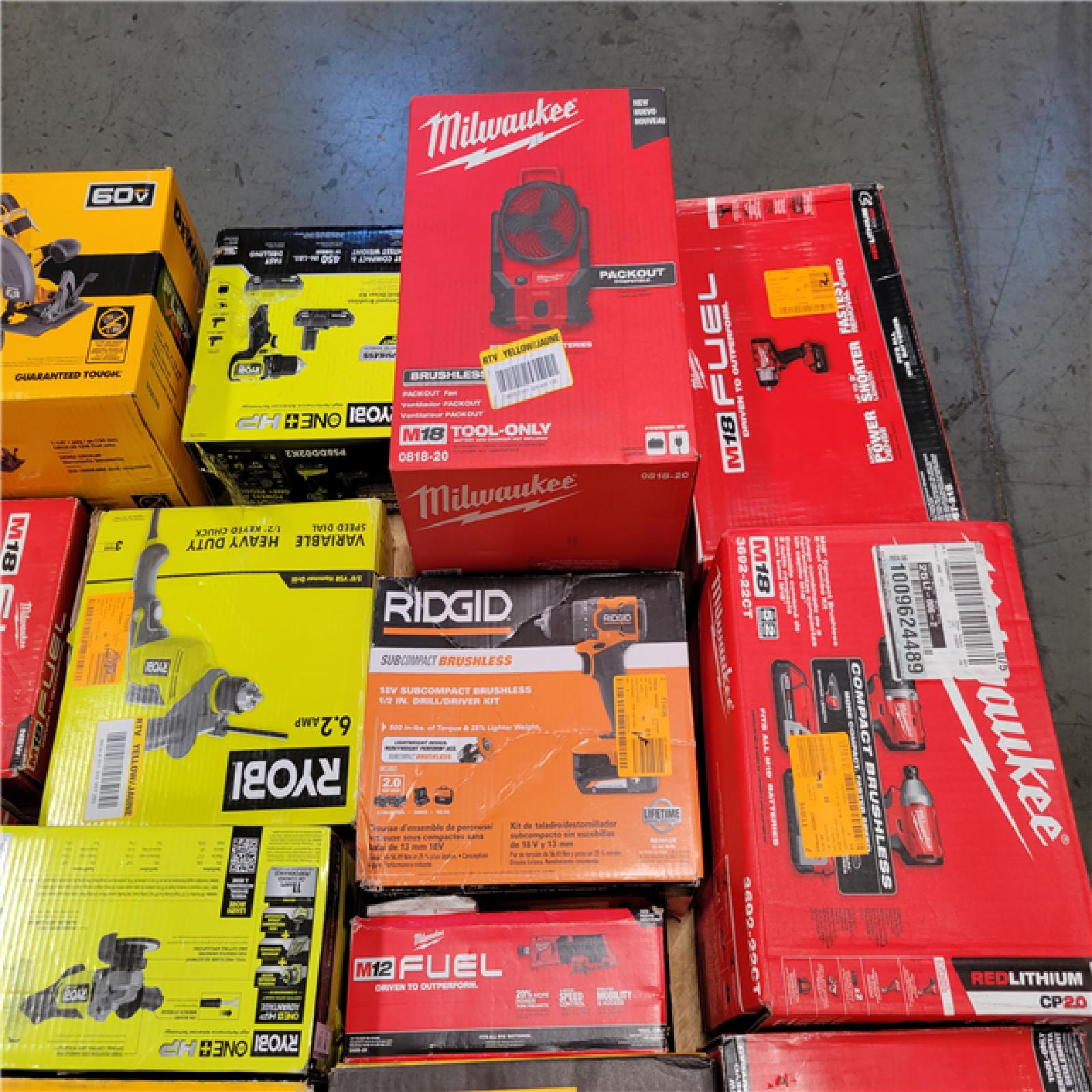 CALIFORNIA AS-IS TOOL PALLET