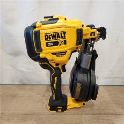 AS-IS- DEWALT 20V MAX 15-Degree Electric Cordless Roofing Nailer (Tool Only)