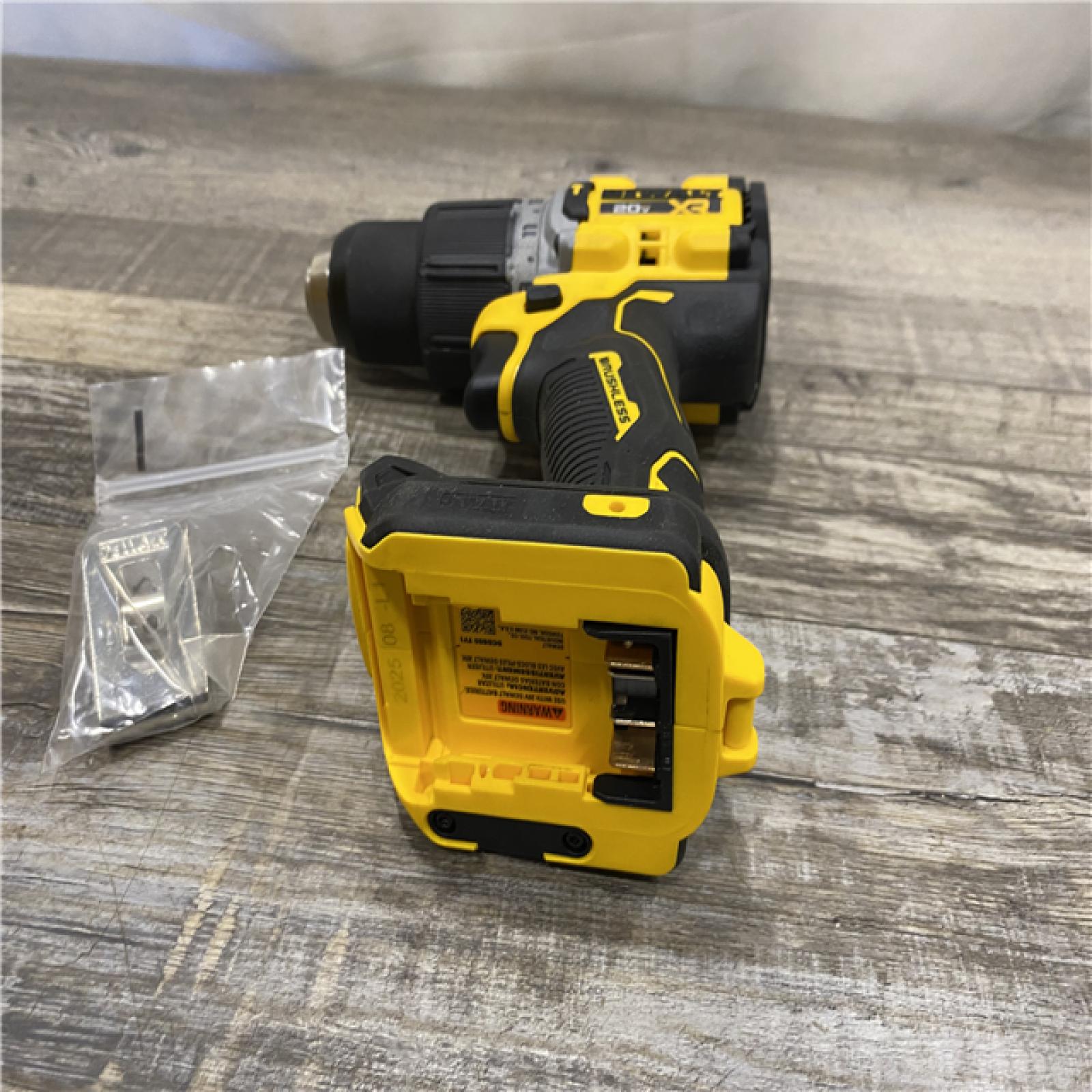 AS-IS DEWALT 20V Compact Cordless 1/2 in. Hammer Drill (Tool-Only)