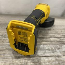AS-IS DEWALT 20V MAX Cordless Brushless 4-1/2 in. Angle Grinder with Paddle Switch (Tool Only)