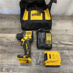 AS-IS DEWALT Atomic 20V Lithium-Ion Cordless Compact 1/2 in. Drill/Driver Kit