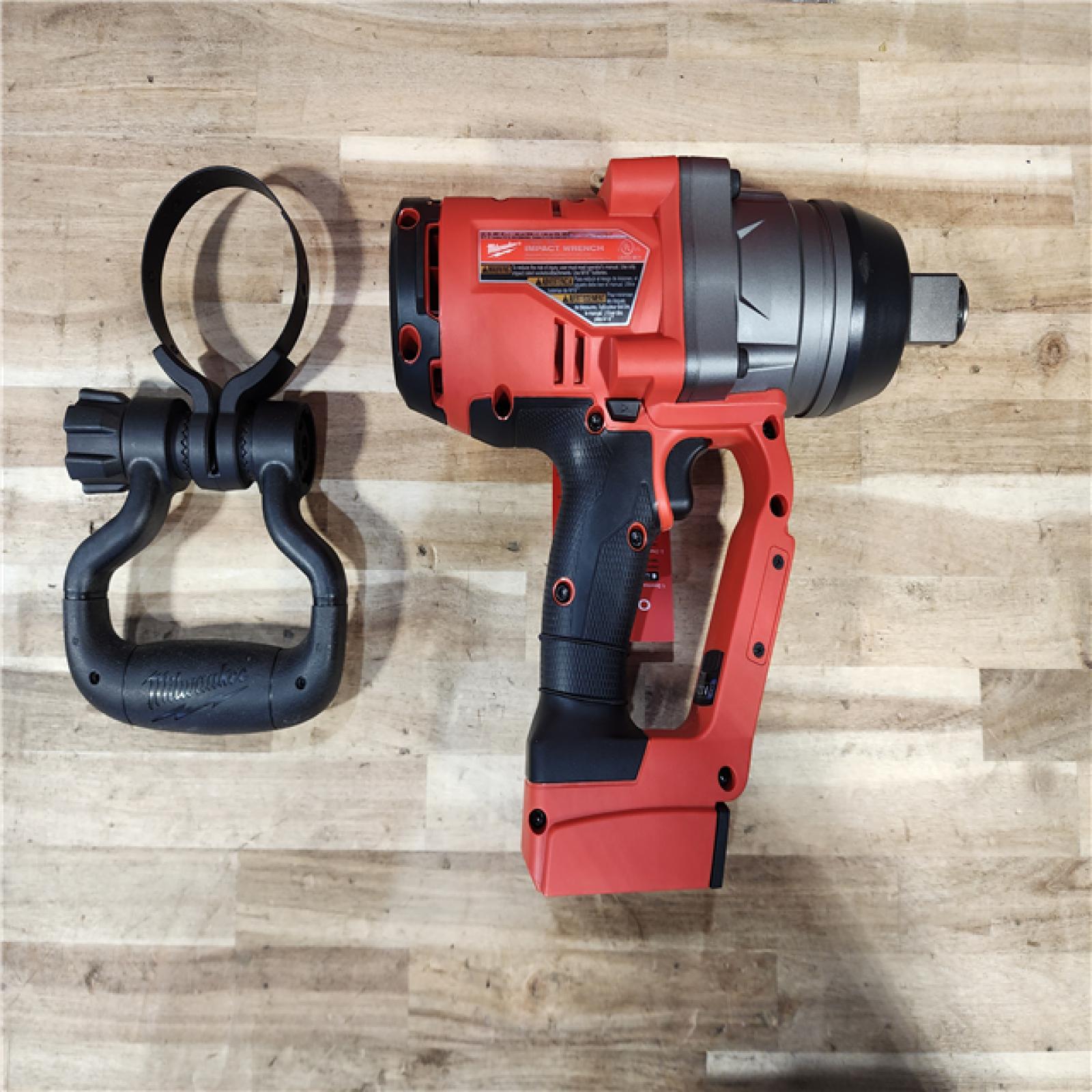 HOUSTON LOCATION - AS-IS (APPEARS LIKE NEW) Milwaukee FUEL ONE-KEY 18V Lithium-Ion Brushless Cordless 1 in. Impact Wrench with Friction Ring (Tool-Only)