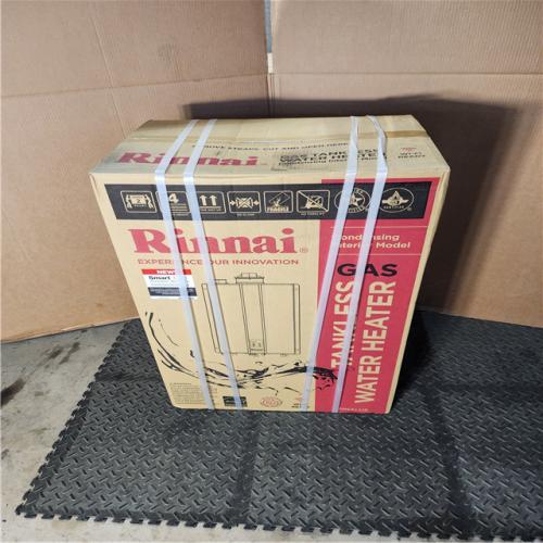 HOUSTON LOCATION - AS-IS (NEW) RINNAI GAS TANKLESS WATER HEATER (RSC160IN)
