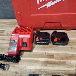 HOUSTON LOCATION - AS-IS Milwaukee 18V Lithium-Ion Cordless Short Throw Press Tool with 3 PEX Crimp Jaws Kit