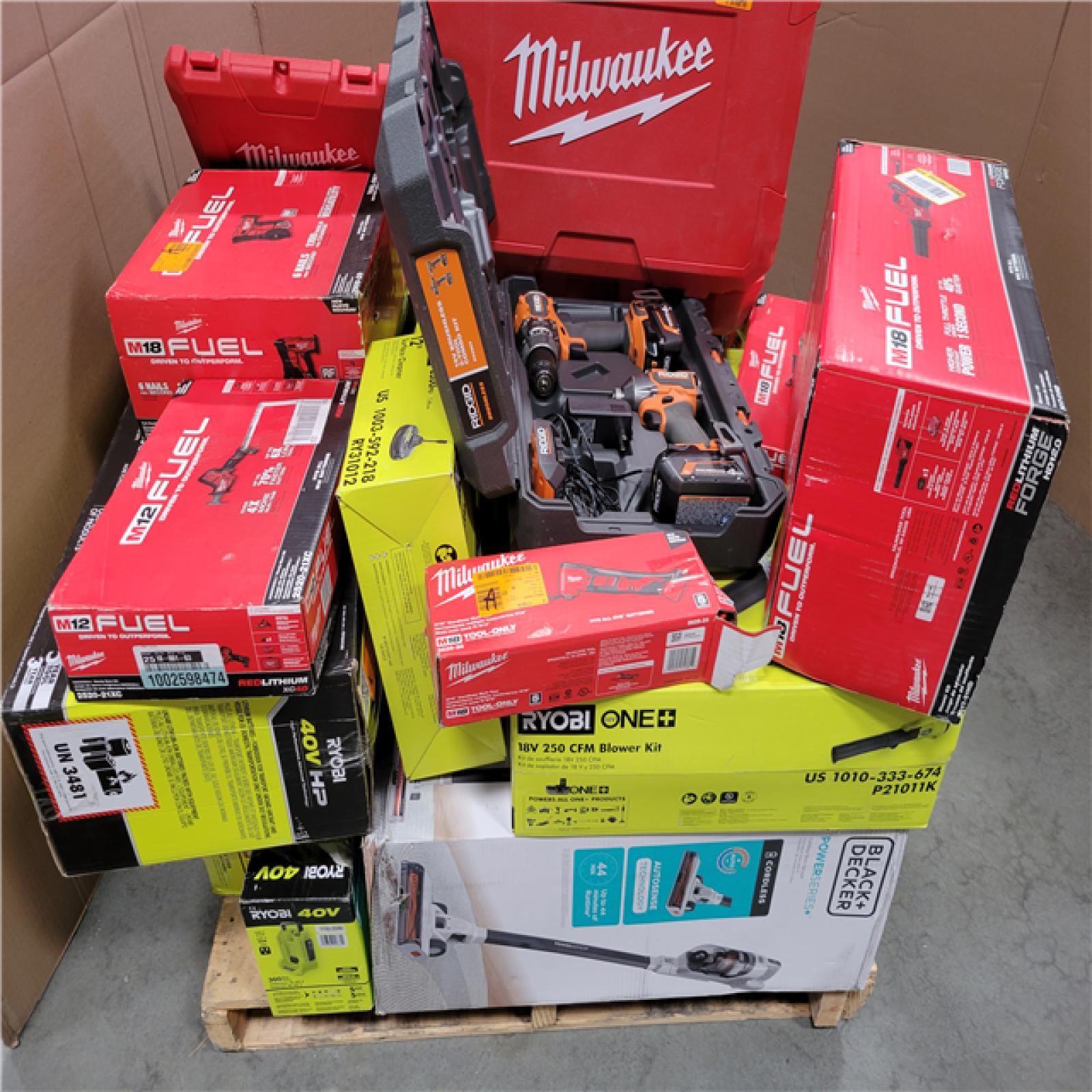 CALIFORNIA AS-IS TOOL PALLET