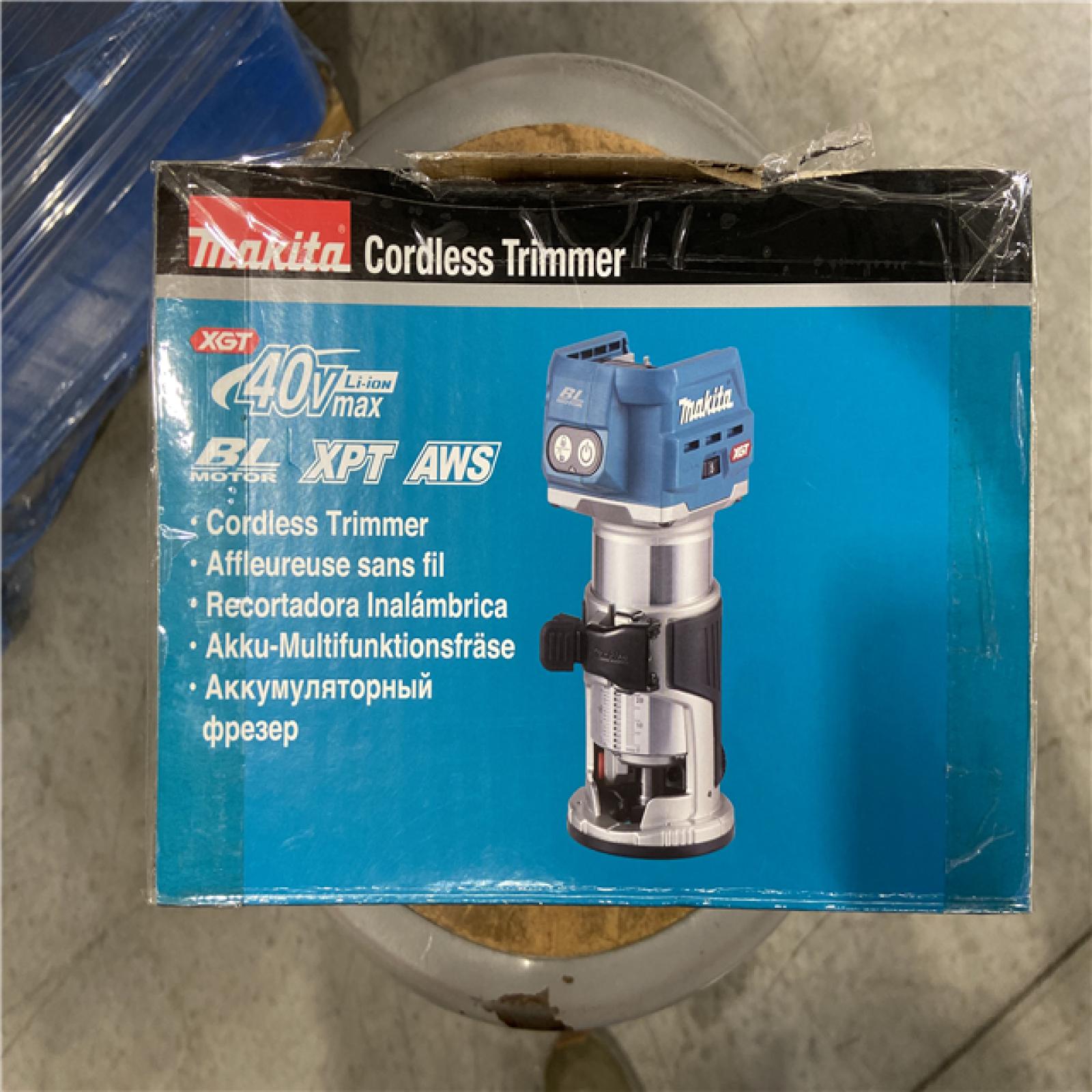 NEW! - Makita 40V max XGT Brushless Cordless Compact Router (Tool Only)