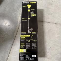 California NEW Sealed Ryobi 15 40V Attachment Capable String Trimmer Kit, Includes (1) Battery & Charger