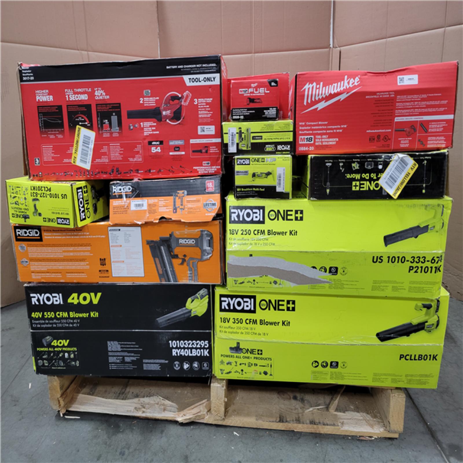 CALIFORNIA AS-IS TOOL PALLET